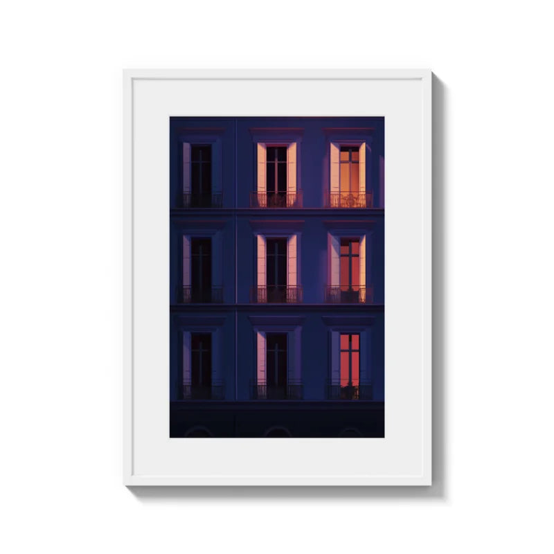 Framed Fine Art Prints Total Size Options - White - Framed Fine Art Prints