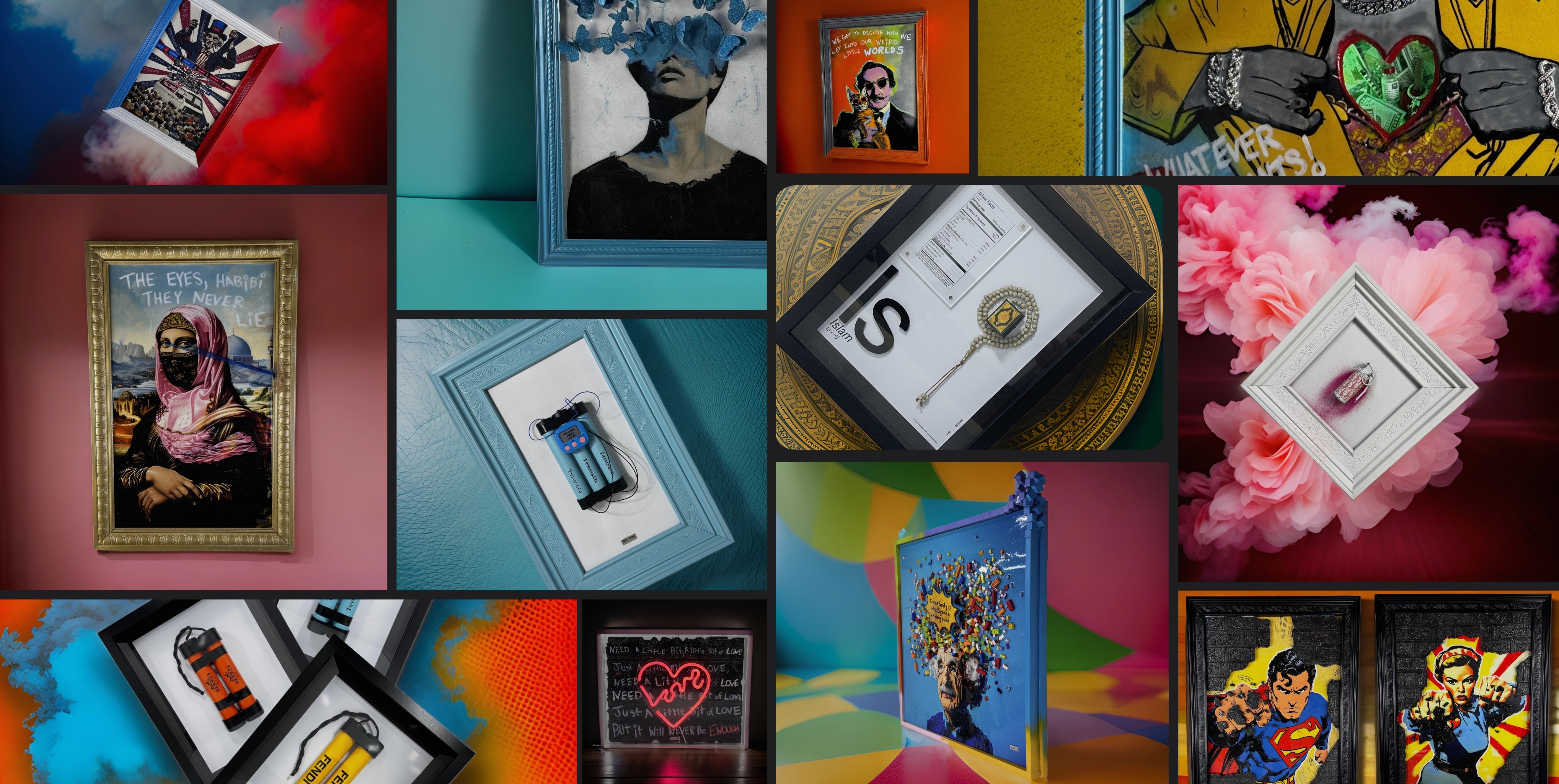 Luxury Pop Art: Designer-Inspired Contemporary Art and Custom Statement Pieces