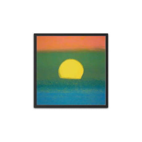 Abstract Sunset Canvas Prints Pop Art Style - Pop Art