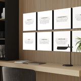 Black Ambition Definition Canvas Prints Wall Art - Typography & Word Art