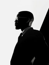 Black and White Portrait Canvas Prints Breaking Borders - Ready to Hang Canvas Prints