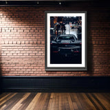 Black Sports Car Fine Art Print - Luxury & Lifestyle (Framed Fine Art)