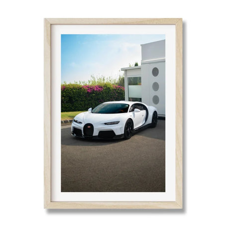 Bugatti Chiron Fine Art Print - Luxury & Lifestyle (Framed Fine Art)
