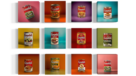 Campbell’s Fassoulia Soup Pop Art Canvas Prints - Pop Art