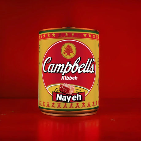 Campbell’s Kibbeh Nayeh Soup Canvas Prints Canned Culture - Pop Art