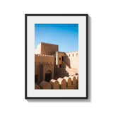 Desert Fortress Fine Art Print Framed - Framed Fine Art Prints