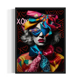 Framed Fashion Pop Art Canvas Prints - Ready to Hang Canvas Prints