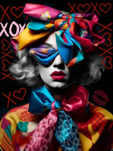 Framed Fashion Pop Art Canvas Prints - Ready to Hang Canvas Prints
