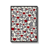 Framed Floral Canvas Prints Art for Walls - Ready to Hang Canvas Prints