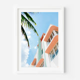 Framed Miami Art Deco Fine Art Print - Framed Fine Art Prints