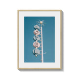 Framed Motel Sign Fine Art Prints - Framed Fine Art Prints