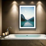 Framed Mountain Lake Fine Art Print - Framed Fine Art Prints