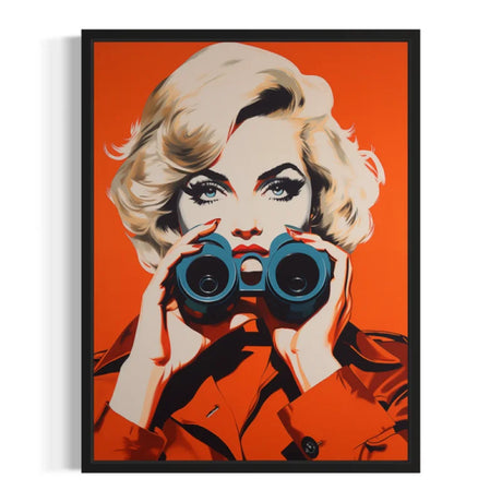 Framed Pop Art Canvas Prints Ready to Hang - Ready to Hang Canvas Prints