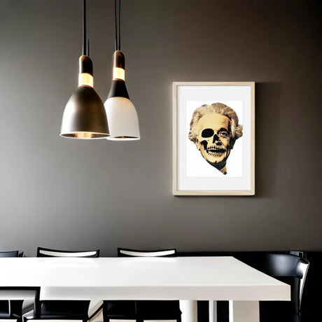 Framed Skull Portrait Decay Series Legends Icons - Legends & Icons