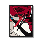 Framed Sneaker Canvas Prints Art for Walls - Ready to Hang Canvas Prints