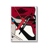Framed Sneaker Canvas Prints Art for Walls - Ready to Hang Canvas Prints