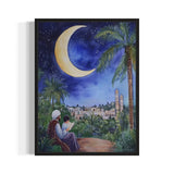 Framed Watercolor Canvas Prints Breaking Borders - Ready to Hang Canvas Prints