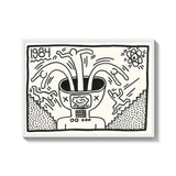 Keith Haring Style Canvas Prints - Ready to Hang Canvas Prints
