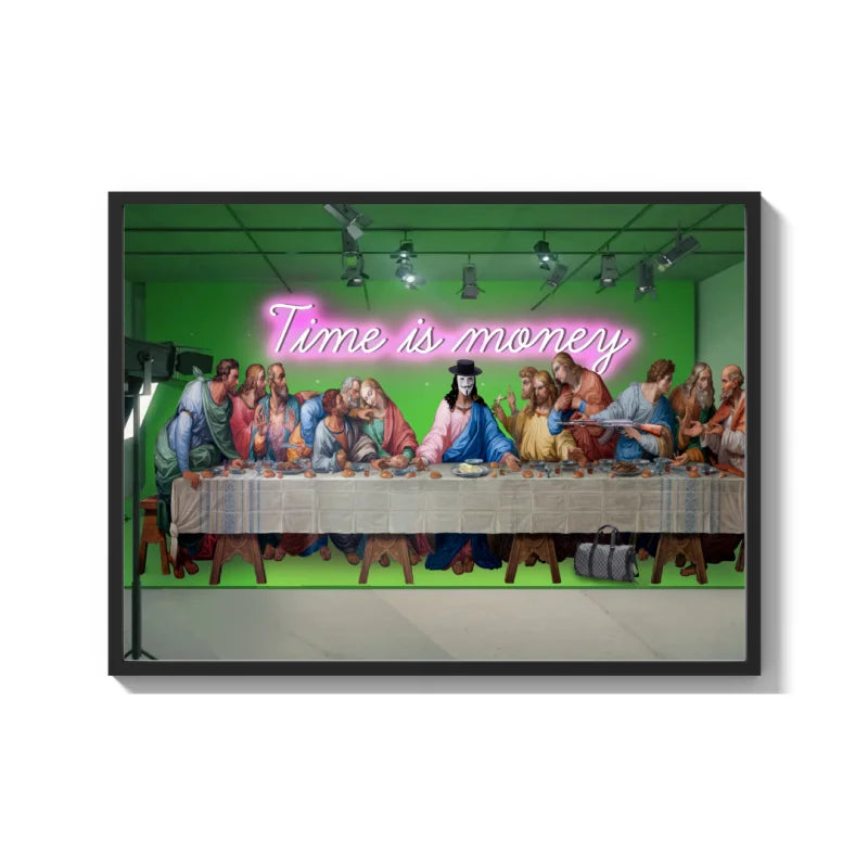 Last Supper Parody Canvas Prints - Ready to Hang Canvas Prints