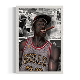 Michael Jordan Bugs Bunny Canvas Prints - Ready to Hang Canvas Prints