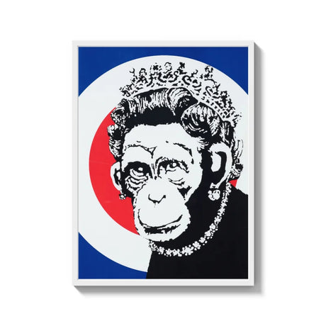 Monkey Queen Canvas Prints Ready to Hang Art - Ready to Hang Canvas Prints