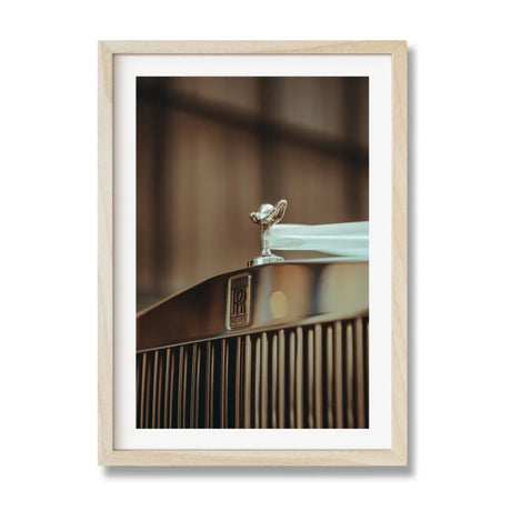 Rolls Royce Hood Ornament Fine Art Print - Luxury & Lifestyle (Framed Fine Art)